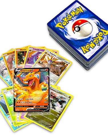 50+ Official Pokemon Cards Collection with 5 Foils in Any Combination and at Least 1 Rarity, GX, EX, FA, Tag Team, Or Secret Rare