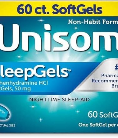 Unisom SleepGels - 60 ct, Pack of 2