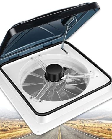 Starvent RV Roof Vent Fan 6-Speed-Reversible