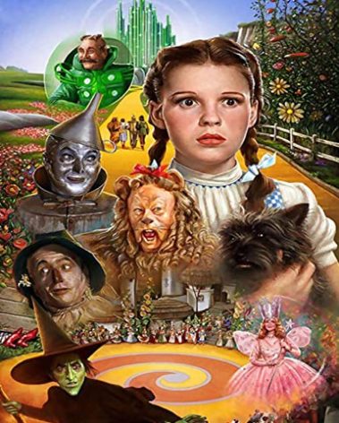 DIYPAINTING DIY 5D Diamond Painting by Number Kits for Adults and Kids Wizard of Oz 16x20 Painting Cross Stitch