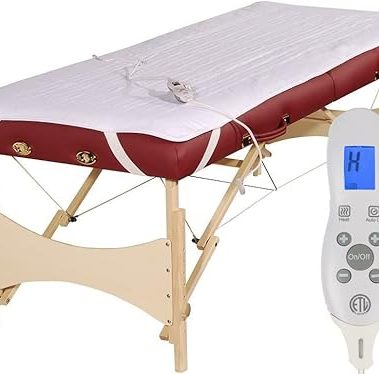 Spa Luxe - Professional Massage Table Heating Pad, Digital Heat Control with Auto Shut-Off, Electric Warmer Blanket for Massage Services, Premium Table Warmer Fits 73" x 32" Tables
