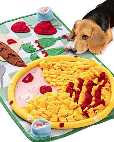 Snuffle Mat for Dogs - Encourages Natural Foraging Skills, Medium