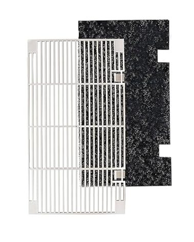 RV A/C Ducted Air Grille for Dometic 3104928.019 with Filters, Duo-Therm Replace Air Conditioner Vent cover, RV Air Conditioner Cover with RV AC Filter Replacement for Dometic 3104928.019 Polar White