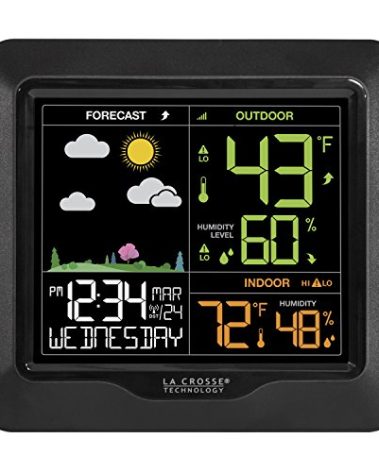 La Crosse Technology S85814 Wireless Color Forecast Station with Barometric Pressure