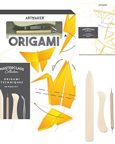 Hinkler Art Maker Masterclass Collection: Origami Techniques Kit - Beginner to Advanced Origami - Japanese Art - Origami Guide - Craft Kits - Arts and Craft for Adults
