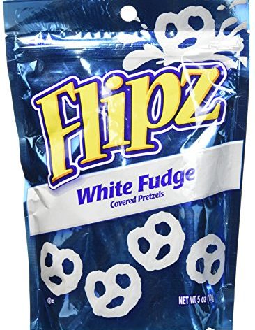 Flipz White Fudge Pretzels, 5oz (Pack of 1)