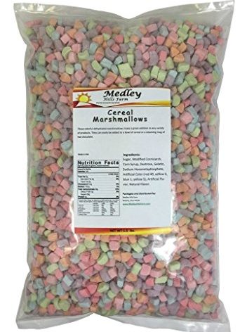 Medley Hills Farm Assorted Dehydrated Marshmallow Bits Cereal Marshmallows 1.5 lbs