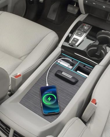 PIMCAR Center Console Adapter for Phone Cable Compatible with Honda Pilot 2016-2022/Ridgeline 2017-2023/Passport 2019-2023, Convenient for Mobile Phone Charging