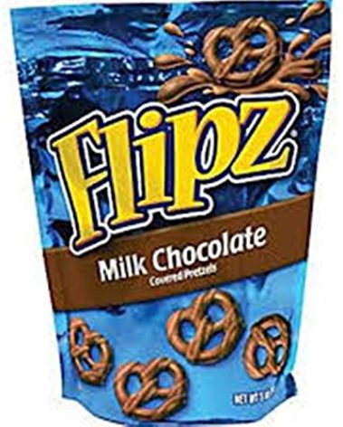 Demet'S Flipz Pretzels, Milk Chocolate, 5 oz