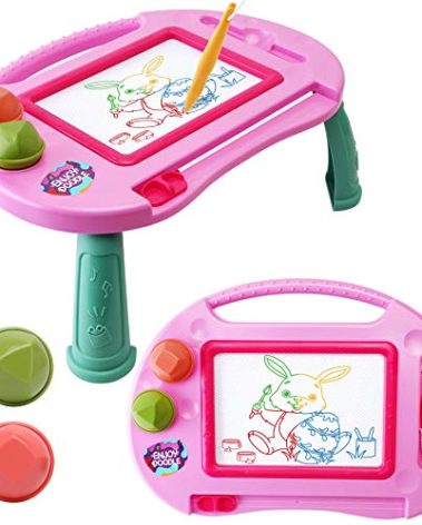 Toys for 1-2 Year Old Girls,Magnetic Drawing Board,Toddler Toys for Girls Age 2 3,Erasable Doodle Board for Kids,Learning Toy for Toddler 1 2 3,Gift for 1 2 Year Old Kids Christmas Birthday Easter