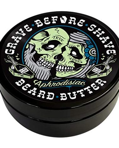 Grave Before Shave Leather/Cedar-wood scent Beard Conditioning Butter 4 oz.