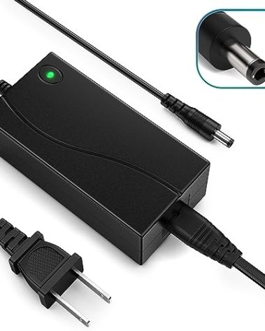 Falamiao 42V 2A Charger Replacement for Gotrax Electric Scooter 1 Prong with 5.5mm tip Universal Compatible with 36V Battery Jetson Go Trax G2 G3 G4,GXL V2,Rival,XR Ultra/Elite,Apex