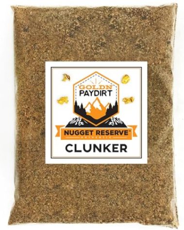 Nugget Reserve Gold Paydirt Clunker Panning Pay Dirt Bag – Gold Prospecting Concentrate