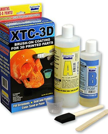 Smooth-On XTC-3D™ 20 3D Print Coating, 24 oz - Brush-On Coating for 3D Printed Parts