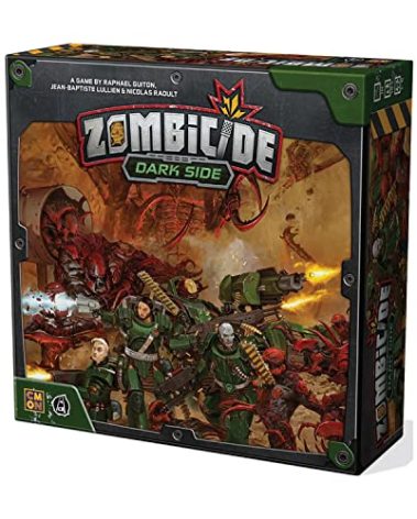 Zombicide Invader Dark Side Expansion - Uncover The Deadly Secrets of PK-L7 with Green Squad! Cooperative Strategy Game with Tabletop Miniatures, Ages 14+, 1-6 Players, 1 Hour Playtime, Made by CMON