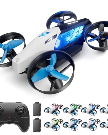 2-in-1 Drones for Kids 8-12 with 7+2 Light Modes,5 Flying Postures,Mini Drone for Age 14 Boys Small Micro Indoor Nano RC Remote Control Quadcopter with Land Mode,Auto rotation,Circle Fly,Altitude Hold