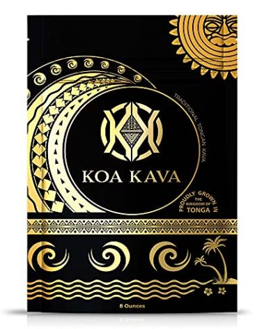 Tongan Kava Kava Root Powder – Noble Pouni ONO Kava Tea Drink for Relaxation and Good Vibes, Source Directly from Vava'u by Koa Kava, 8 Oz.