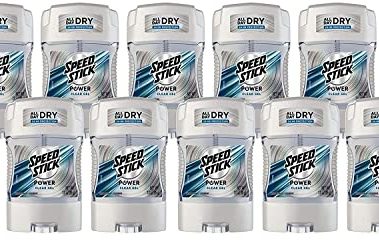 Speed Stick Anti-Perspirant Deodorant Power Gel, 3 Ounce (Pack of 10)