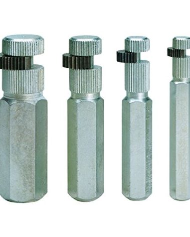 General Tools 139/4 – Internal Pipe Wrench Set (4-Piece) | Steel Construction, Extract Broken Pipes (3/8" to 1")