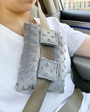 Little Port Pillow Heart Surgery Pillows for Chemo Port After Open Heart Surgery Recovery Gifts Bypass Pacemaker Must Haves Protector Cushion Minky Dot Light Gray