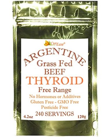 Beef Thyroid Powder - Grass Fed & Finished Argentine (4.2oz)