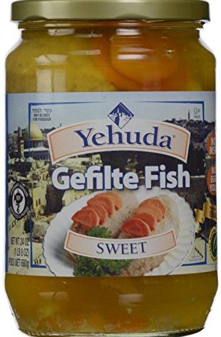 Yehuda Matzo Gefilte Fish, Sweet, 24 oz