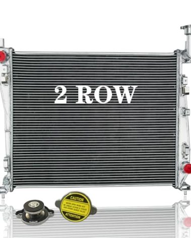 2Row Radiator for 2011-2021 Jeep Grand Cherokee for Dodge Durango 2012 2013 2014 2015 2016 2017 2018 2019 2020 3.0L 3.6L V6 5.7L V8 Aluminum Radiators
