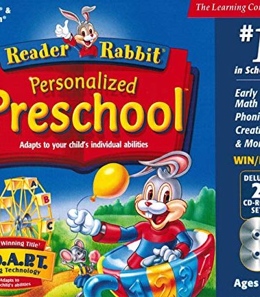 Reader Rabbit Personalized Preschool Deluxe (2 CD-ROM Set) (Compatible with Windows XP / Vista ONLY)