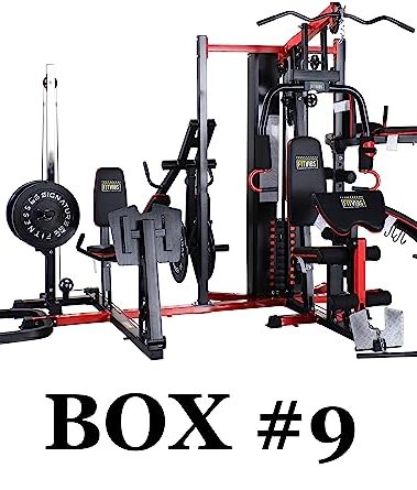 Fitvids Home Gym – Parts Only – Part Only: Box #9 – Black/Red