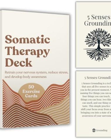Somatic Therapy Cards with Exercises to Reset Your Nervous System, Relieve Anxiety, Soothe Stress, and Reconnect Through Mindfulness, Breathwork, and Daily Movement