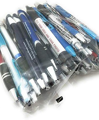 50 Wholesale Lot Ink Pens, Ball Point, Plastic, Retractable