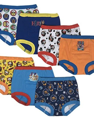Paw Patrol Boys Toddler Potty Training Pant and Starter Kit with Stickers and Tracking Chart in Sizes 18M, 2T, 3T, 4T, 7-Pack Training Pant, 2T