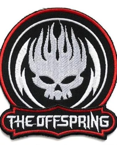 American Punk Rock Band Patch Badge Embroidered Iron on Applique