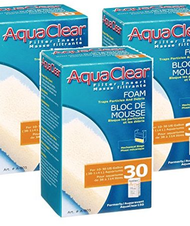 AquaClear (3 Pack) 30 Foam Filter Inserts