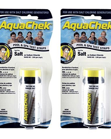 AquaChek 561141-02 Salt Water Test Strips for Swimming Pools, 10-Count, 2-Pack