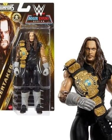 WWE Main Event Series Champions - 6-inch Articulated Figure - Undertaker Figures + Belt