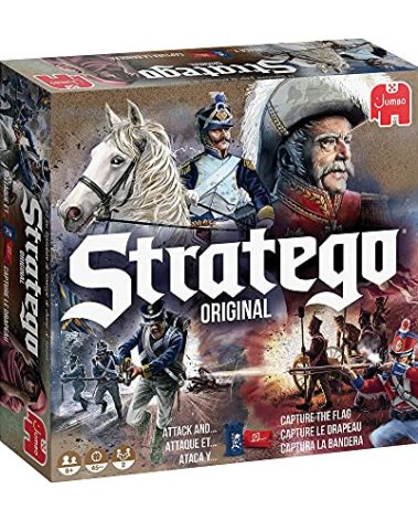 Jumbo, Stratego - Original, Strategy Board Game, 2 Players, Ages 8 Year Plus