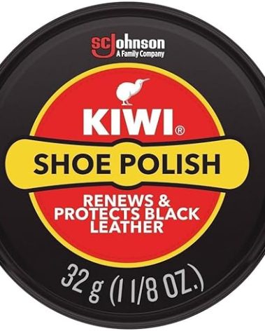 Kiwi Shoe Polish Paste Black by Kiwi