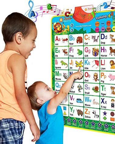 Just Smarty Interactive Learning & Education Toys for 2+ Year Old | Alphabet Learning Toddler Toys Age 1-2 | Learning Toys for 1 + Year Old Boys and Girls | ABC Baby Learning Toys 12-18 Months