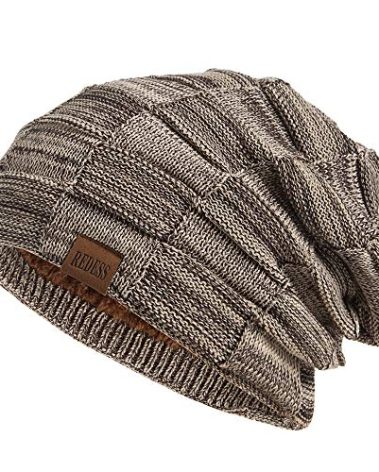 REDESS Beanie Hat for Men and Women Winter Warm Hats Knit Slouchy Thick Skull Cap