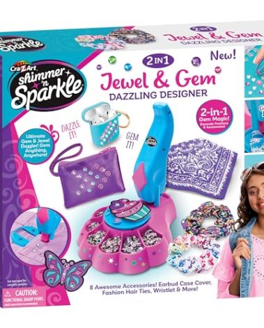 CRA-Z-Art Shimmer ’n Sparkle Jewel & Gem Dazzling Designer