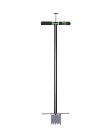 Yard Butler ISP-33 Sod Plugger - Ergonomic & Easy-to-Use Gardening Tool - for Zoysia, St. Augustine, Fescue, or Centipede Grass - Lawn Care with No Digging - Durable & Sturdy Sod Plugger