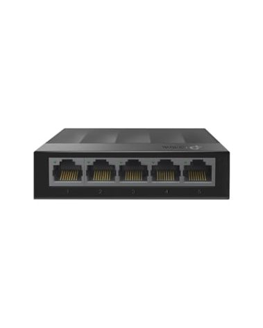 TP-Link Litewave 5 Port Gigabit Ethernet Switch | Desktop Ethernet Splitter | Unshielded Network Switch | Plug & Play | Fanless Quiet | Unmanaged (LS1005G)