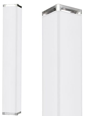 2PCS Thick White Truss Cover - High Elasticity Scrim Sleeve for 6.56 ft x 12 in Box Truss - Ideal for Wedding, Performance,Concert Decorations