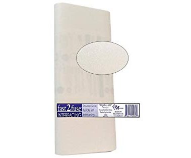 C&T Publishing Fast2Fuse Interfacing, White