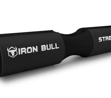 Advanced Squat Pad - Barbell Pad for Squats, Lunges & Hip Thrusts - Neck & Shoulder Protective Pad Support (Black)