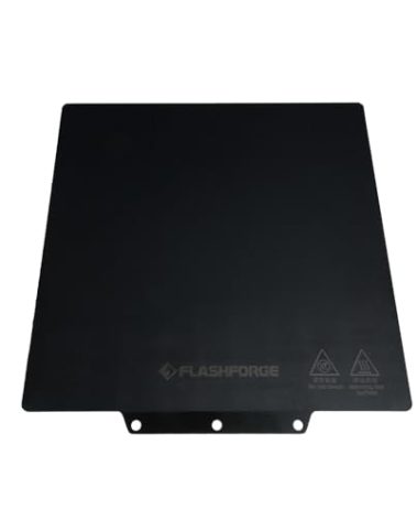 FLASHFORGE Adventurer 5M /Pro /AD5X Smooth PEI Platform, Tool-Free Model Removal, Automatic Separation After Cooling, Glue-Free Printing for PLA and TPU Filament