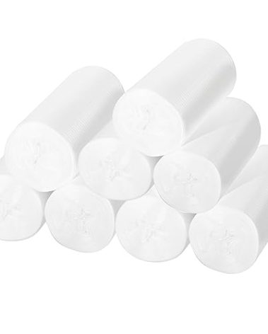 Dersyer Mini Trash Bags for 0.4Gal- 0.6 Gal Mini Trash Can, 0.5 Gal, 8 Rolls, 240 Count