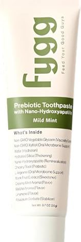 Nano Hydroxyapatite Toothpaste for Kids and Adult (Mild Mint - Travel)