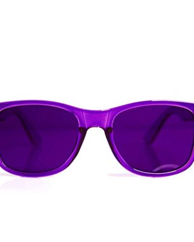 GloFX Violet Color Therapy Glasses Chromotherapy Mood Enhancing Glasses